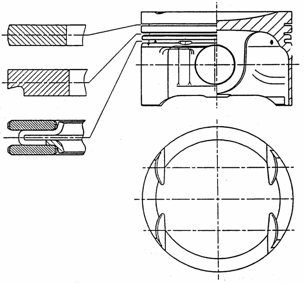 Схема поршневых колец. Компрессионные кольца ВАЗ 2107 чертеж. Схема установки поршневых колец на ВАЗ 2112. Схема установки колец на поршень ВАЗ 2101. Поршень ЗИЛ 131 чертеж.