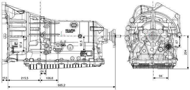 Схема акпп 5r55s