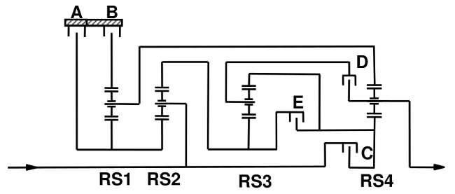 Схемы передачи 8HP50
