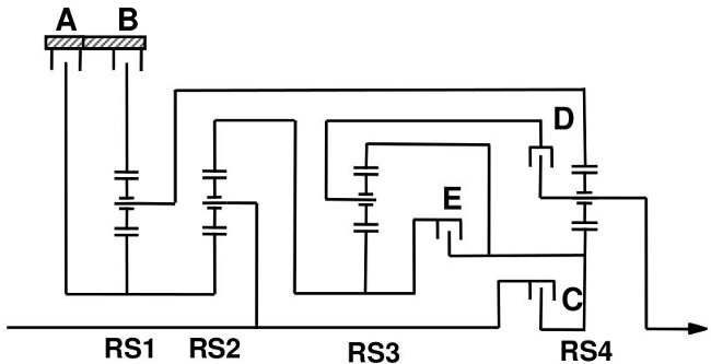 Схемы передачи ZF 8HP70