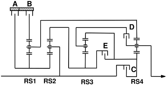 Схемы передачи ZF 8HP90
