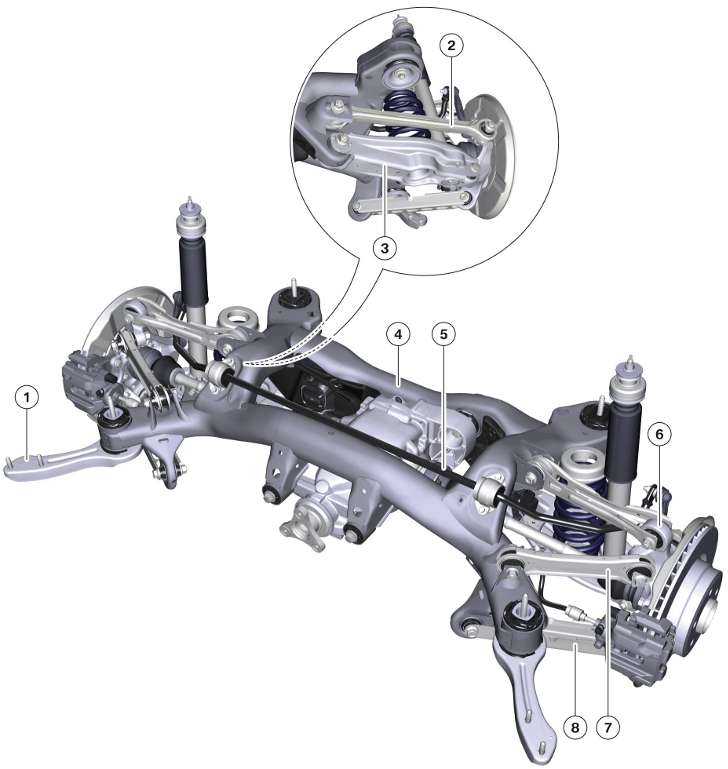 Стук в подвеске bmw x3 f25